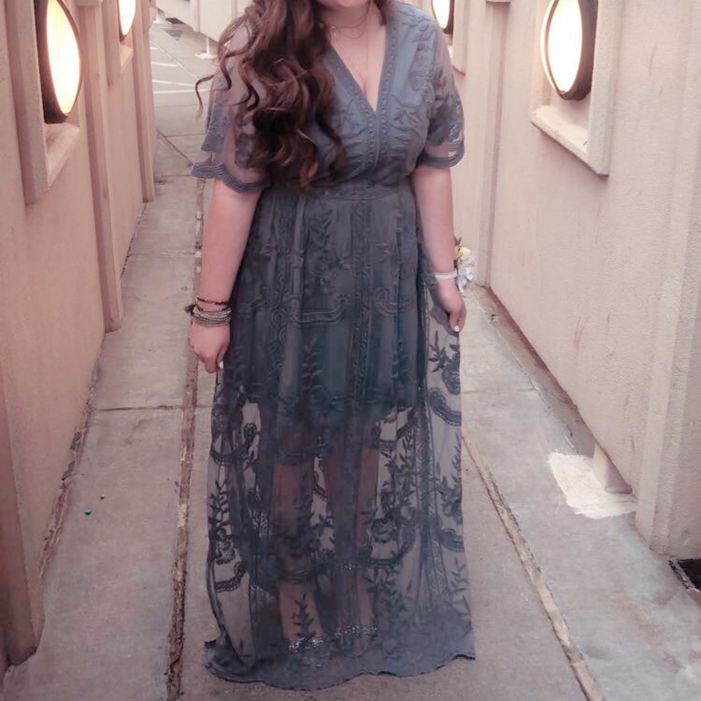 formal lavender dress